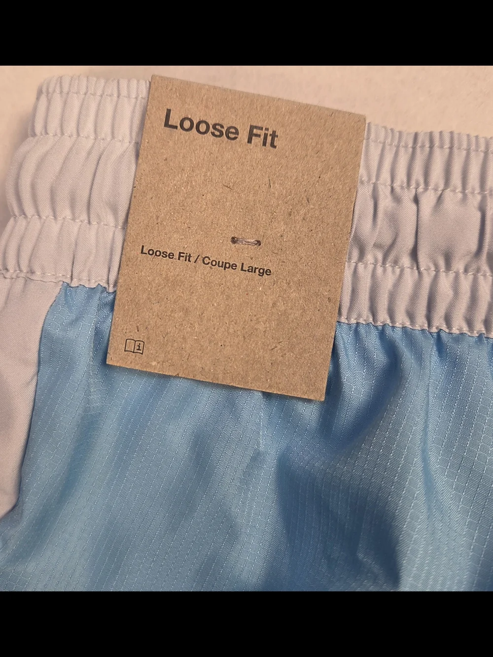 Nike Force Light Blue and Navy Track Pants
